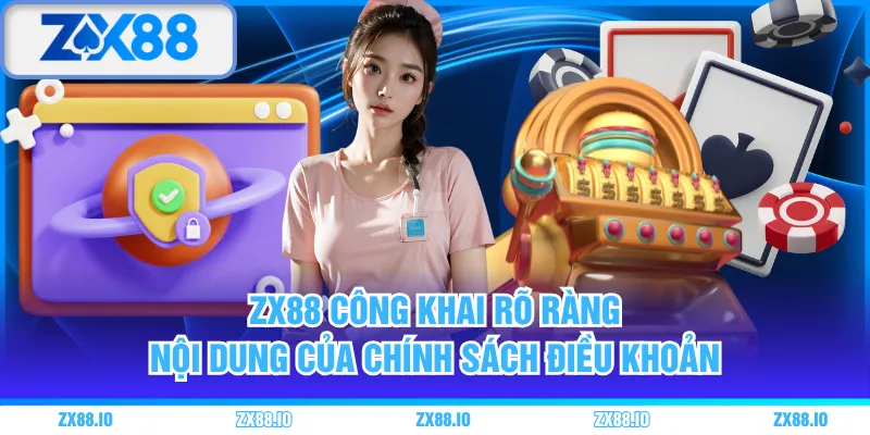ZX88 công khai rõ ràng nội dung của chính sách điều khoản